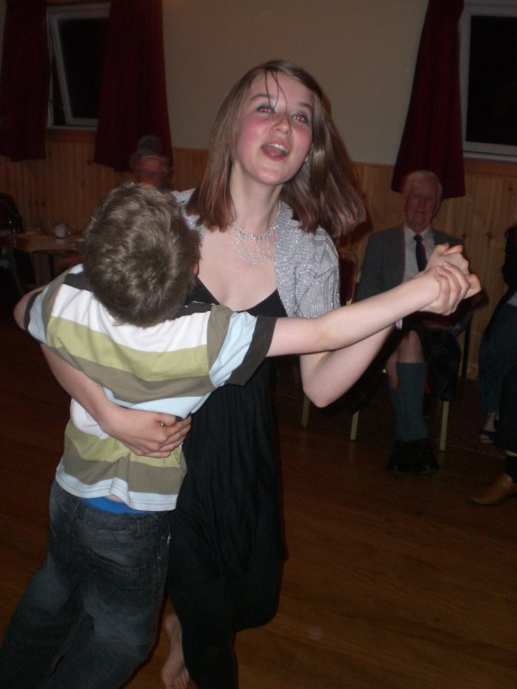 Emily and Will dancing 