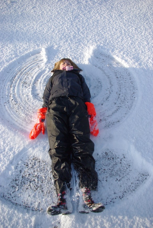 My snow angel 1