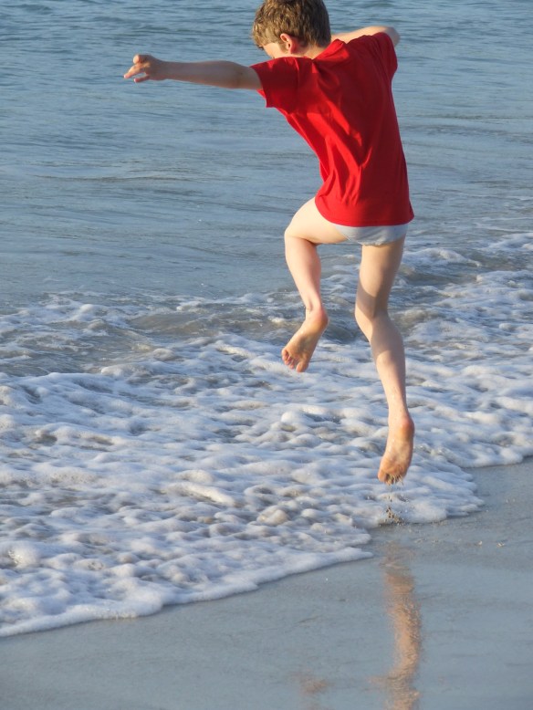 William, Bosta beach, Bernera, Lewis