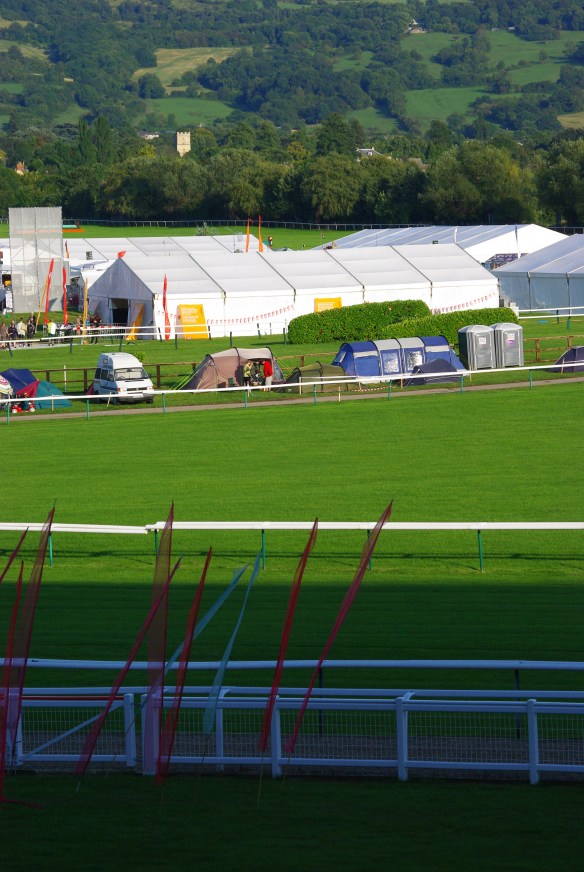 Our (rather convenient!) campsite