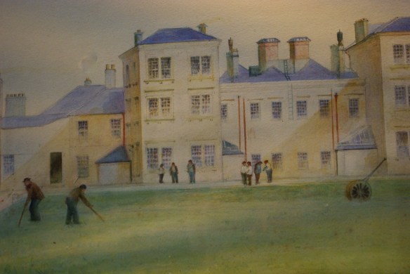 old painting, Argyll and Bute hospital grounds