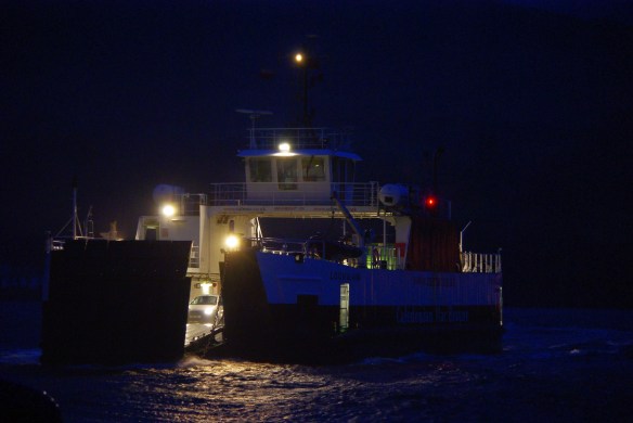 Bute ferry, storm 2