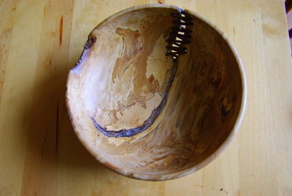 spelted wood bowl 1