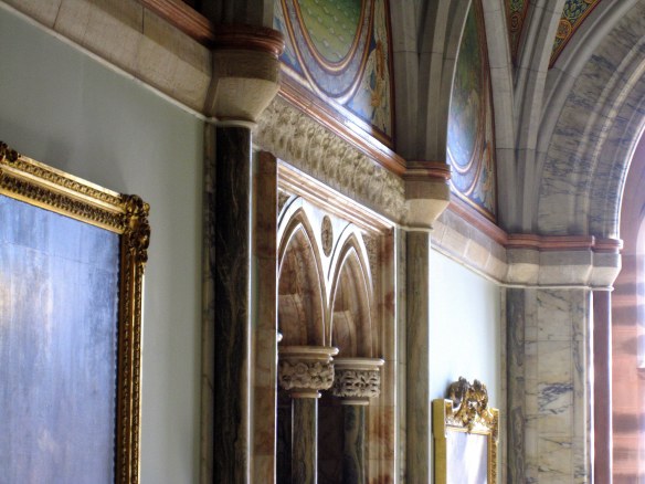 unfinished carving, mount stuart