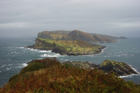 Looking north towards the other Garvellachs