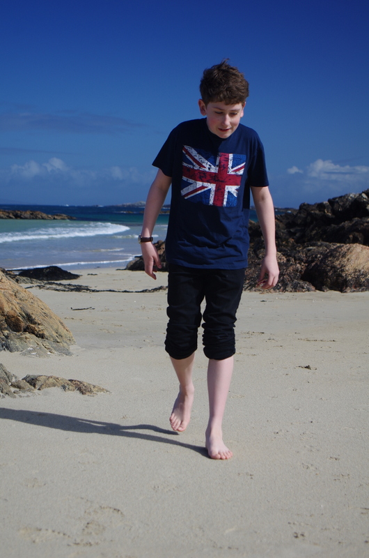 William flies the flag